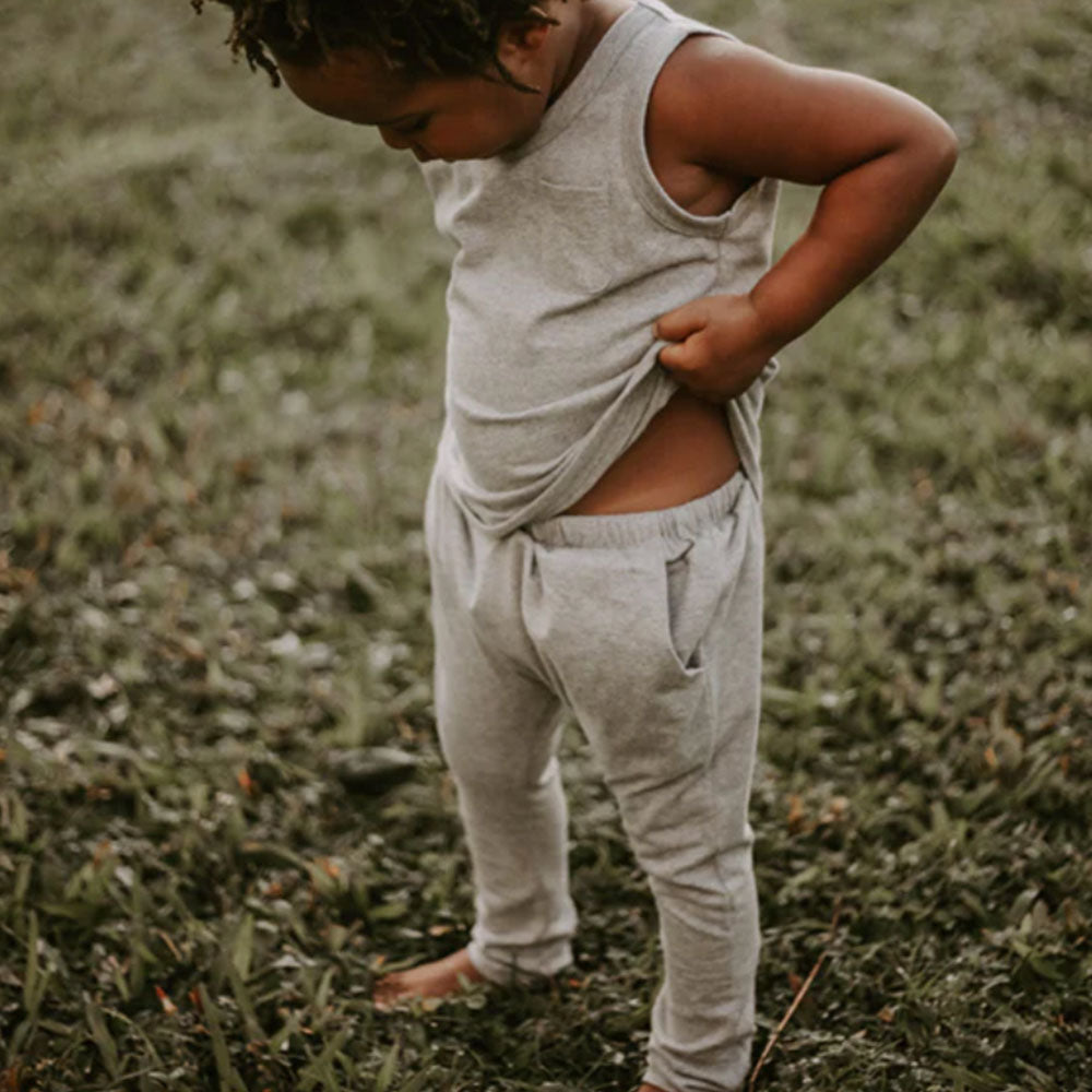 The Harem Trouser - Gray Melange