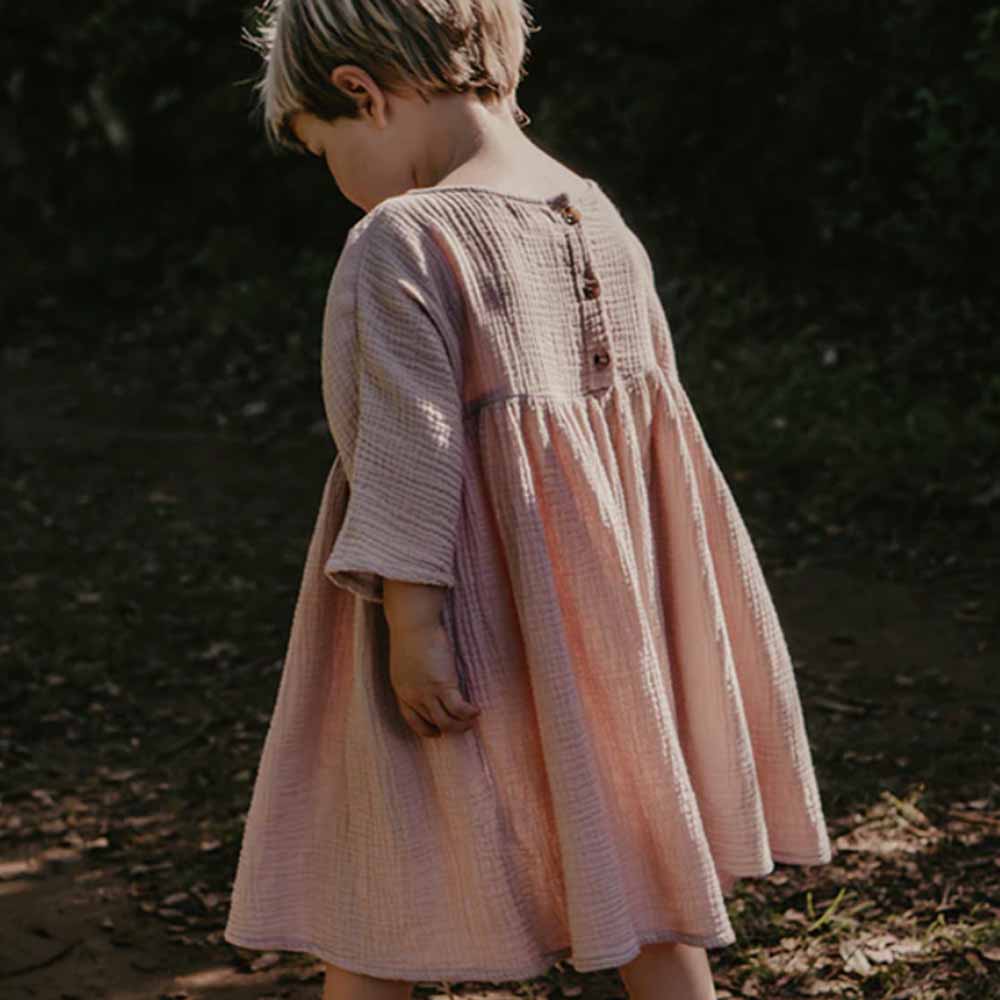 The Muslin Dress - Antique Rose