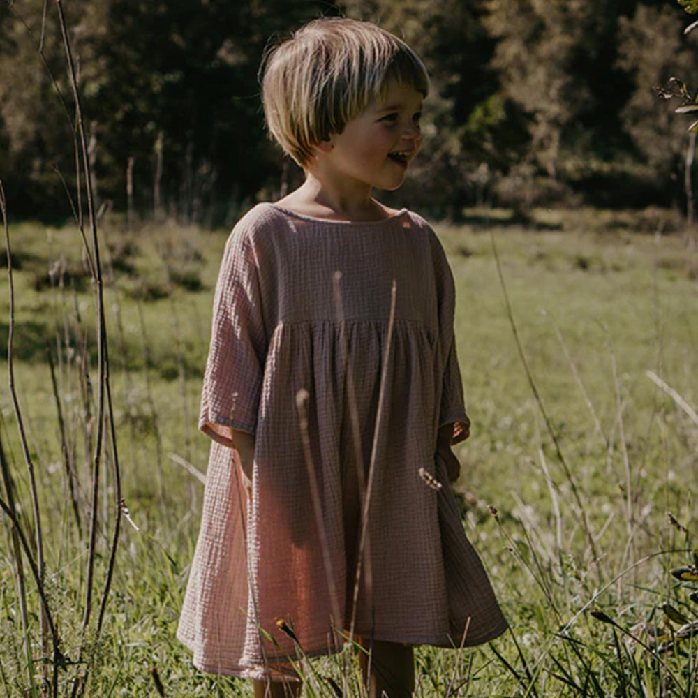 The Muslin Dress - Antique Rose