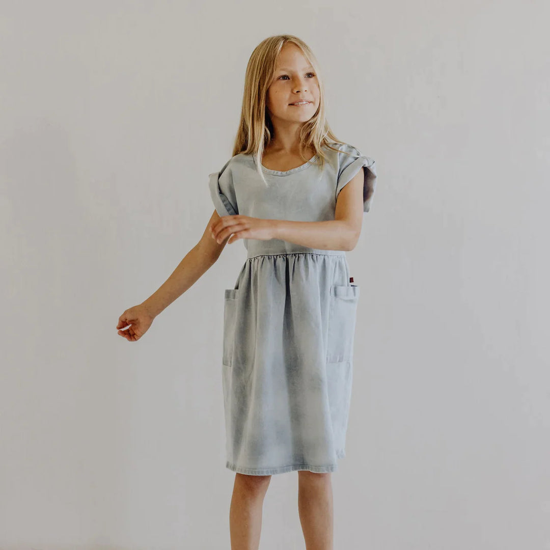 Organic Dress -  Denim