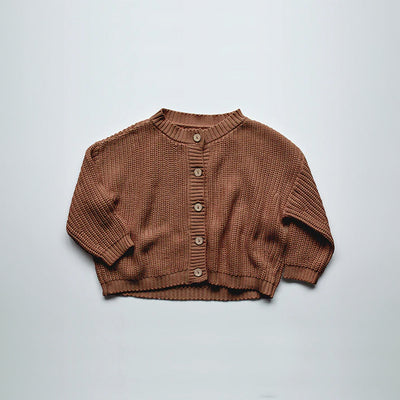 The Chunky Cardigan - Mocha