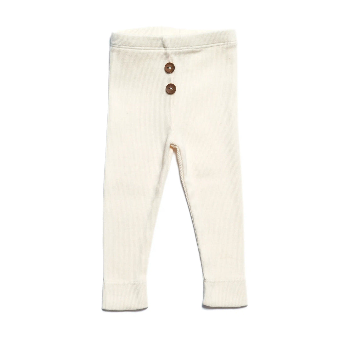 Organic Vintage Leggings - Vanilla