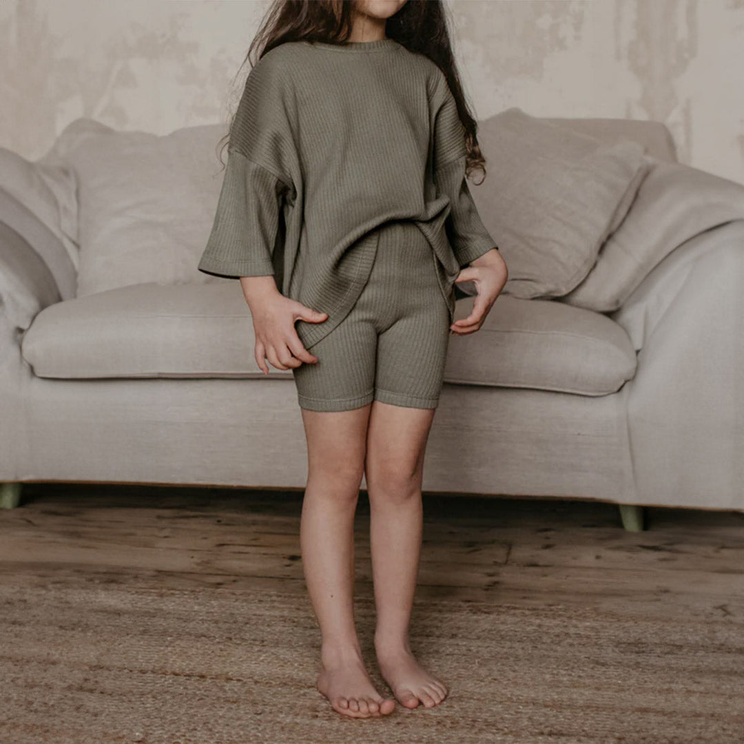 The Biker Short - Sage