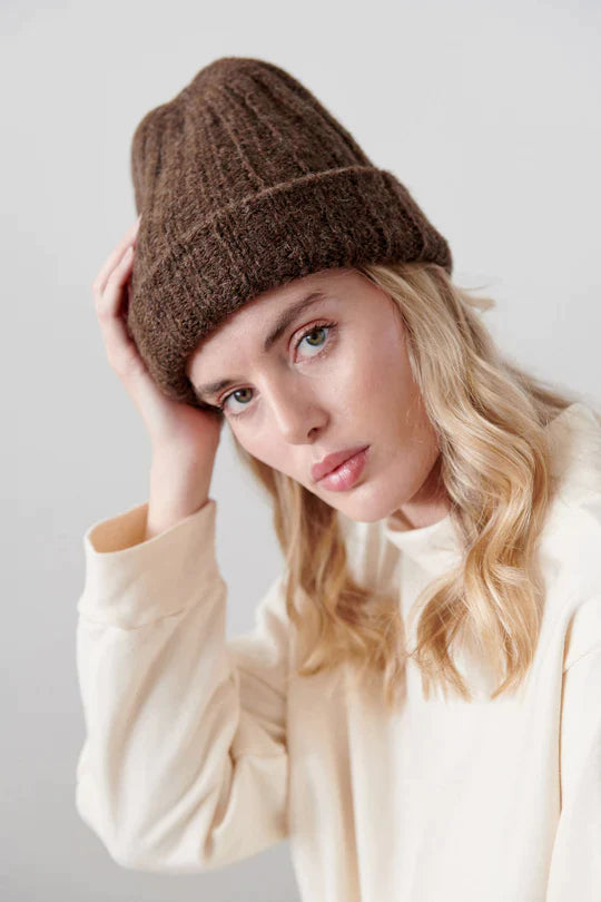 Rib Hat Woman - Earth