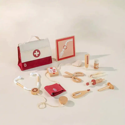 Wooden Doctor Playset
