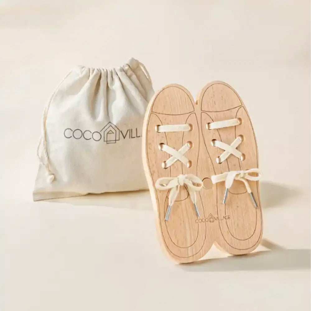 Wooden Lacing Game