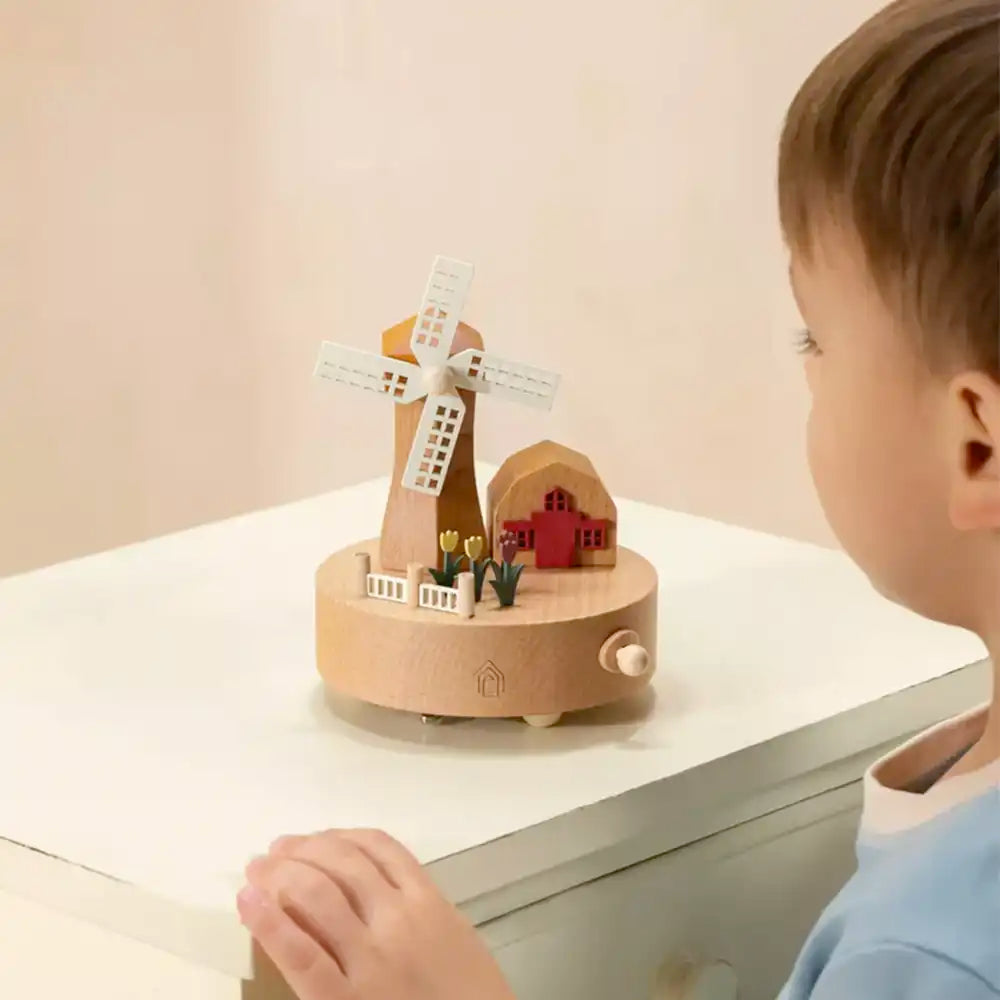 Wooden Music Box - The Millhouse