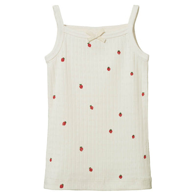 Pointelle Camisole - Strawberry Fields
