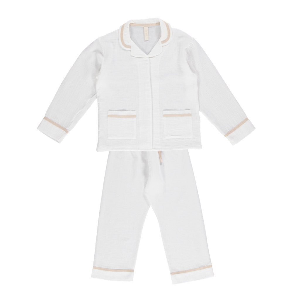 Pyjama Set - Whisper White