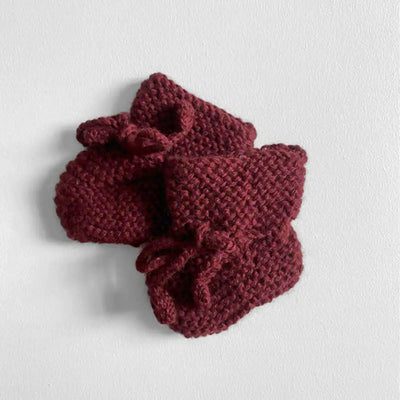 The Alpaca Bootie - Winterberry