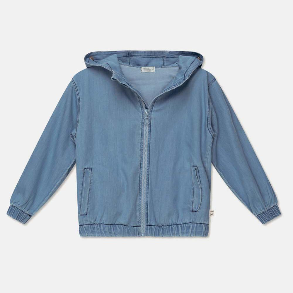 Denim Hooded Jacket