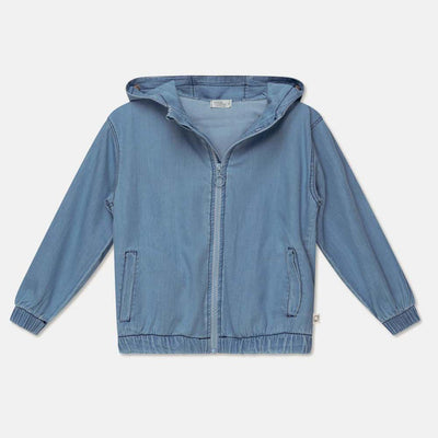 Denim Hooded Jacket