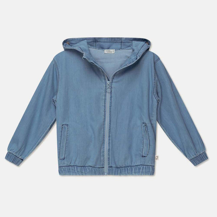Denim Hooded Jacket
