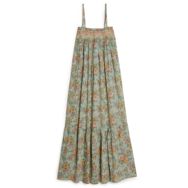 Marcelina Dress - Water Jodhpur Flower