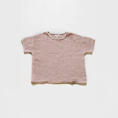 The Muslin Top - Antique Rose