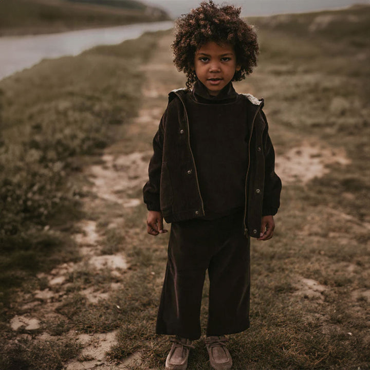 The Corduroy Coat - Chocolate