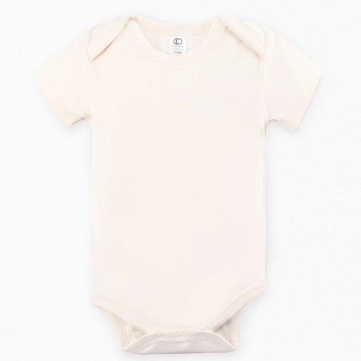 Classic Short Sleeve Bodysuit - Natural