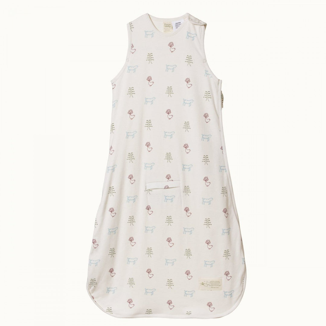 Organic Cotton Sleeping Bag - Nature Baby Print
