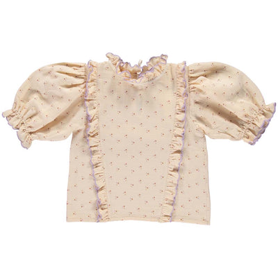 Stella Blouse - Pearled Ivory