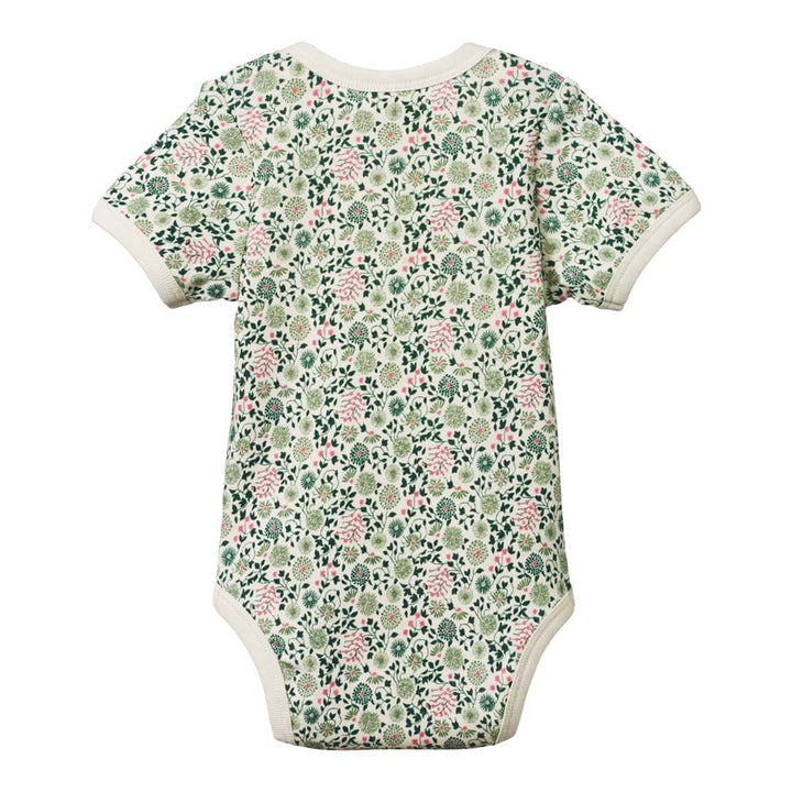 Short Sleeve Bodysuit - Willow Print