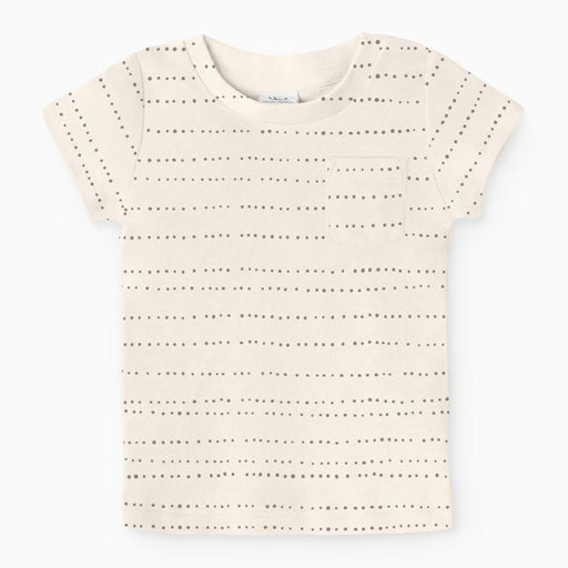 Everest Short Sleeve Tee - Pewter Pebble/Natural