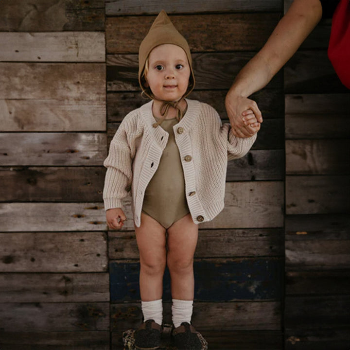 The Chunky Cardigan - Oatmeal
