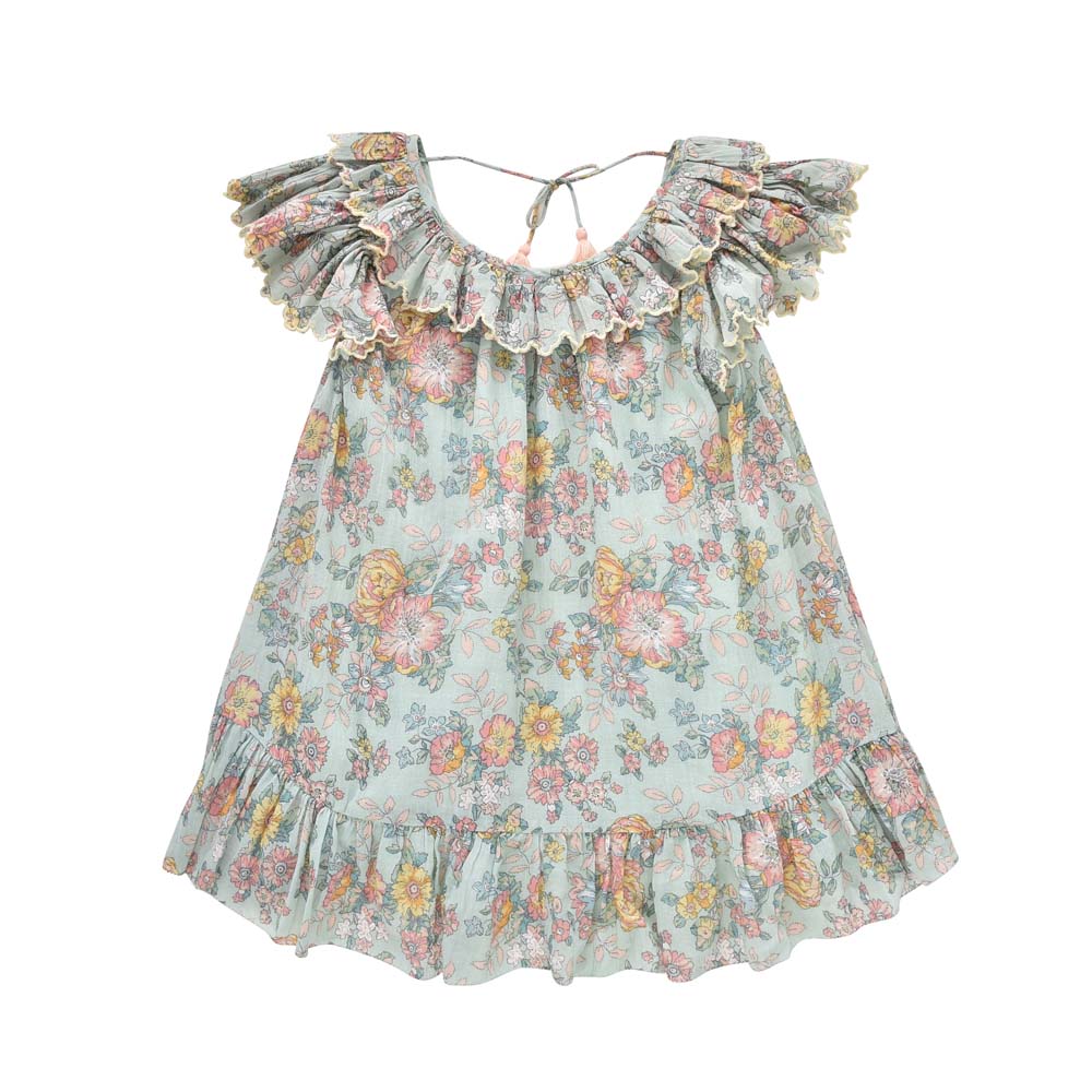 Natiya Dress - Water Jodhpur Flower