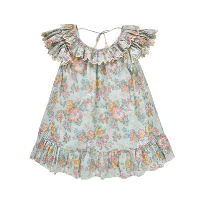 Natiya Dress - Water Jodhpur Flower