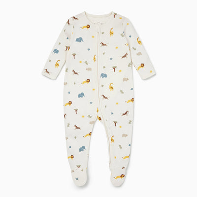 Safari Clever Zip Sleepsuit