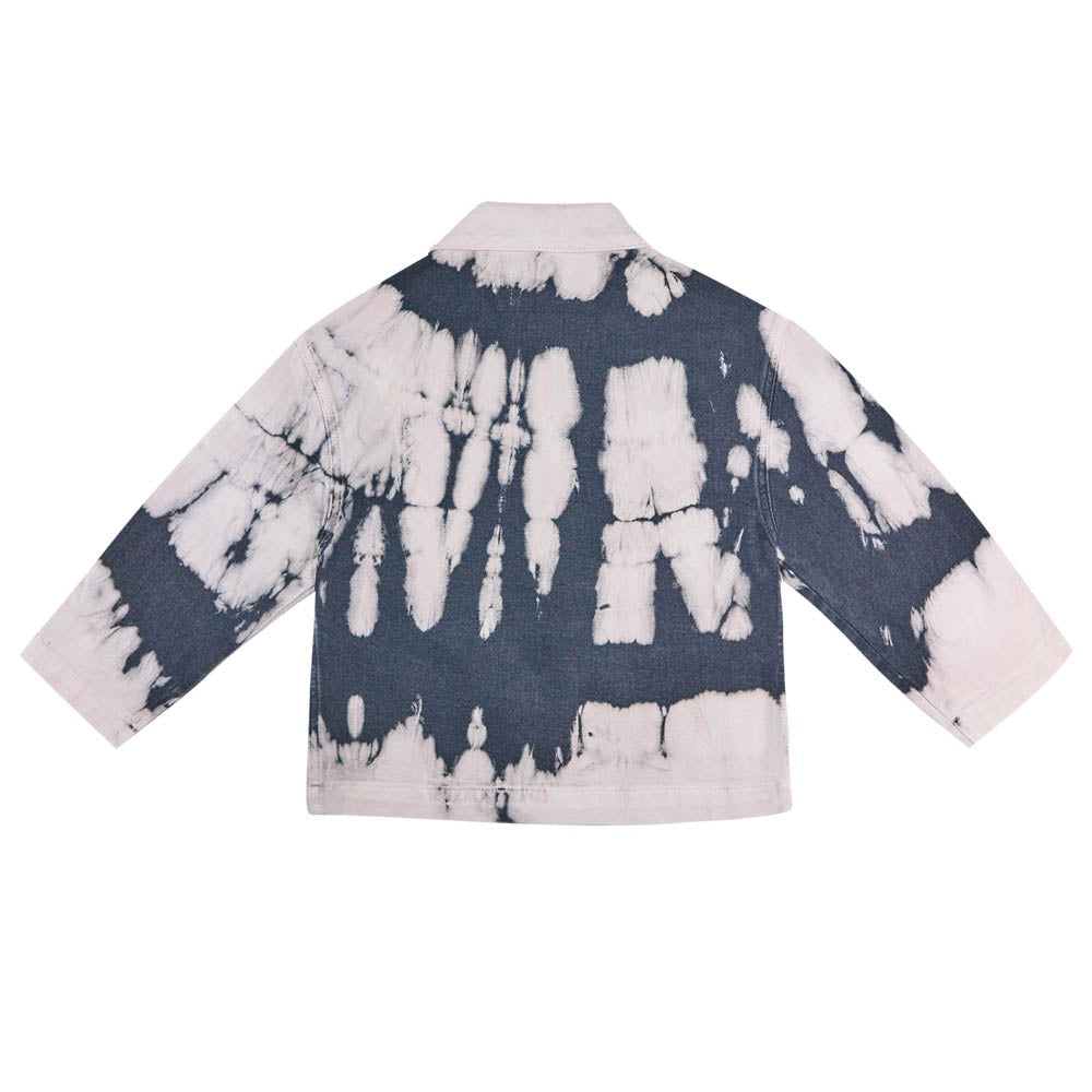 Vincent Overshirt - Tie Dye Navy