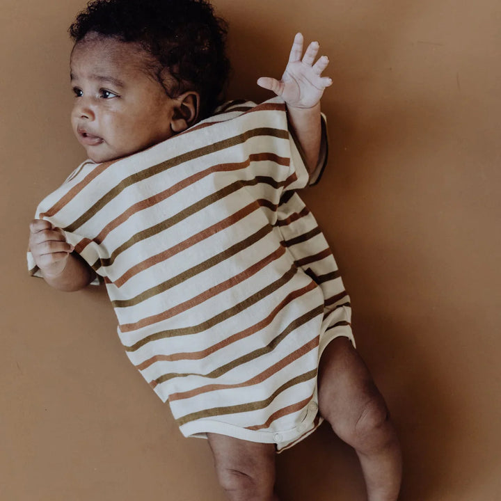 Organic Bodysuit - Multi Stripe