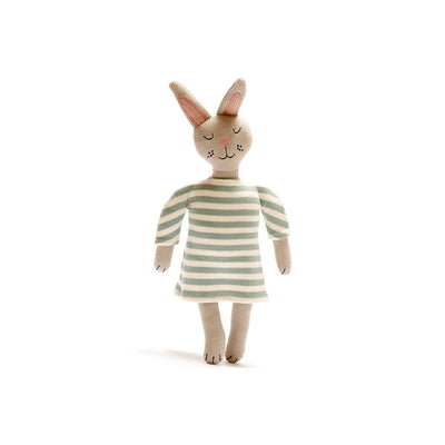 Organic Cotton Knitted Bunny Doll