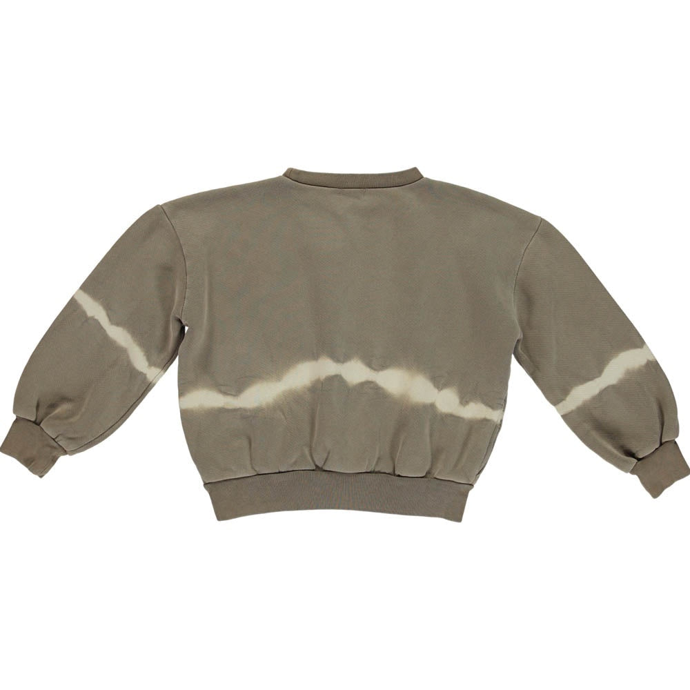 Tie Dye Sweatshirt - Coffee