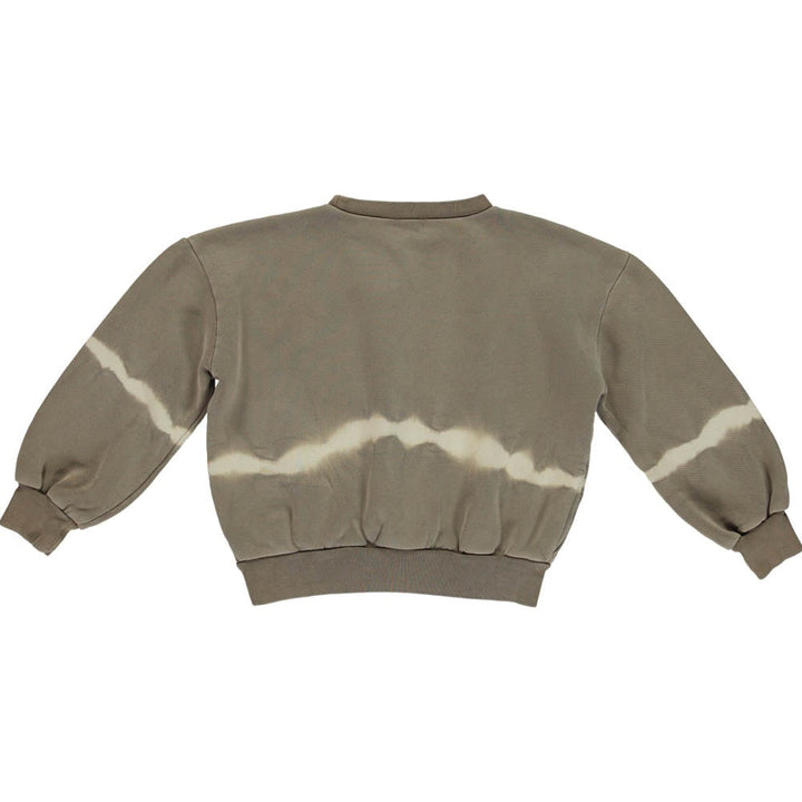 Tie Dye Sweatshirt - Coffee