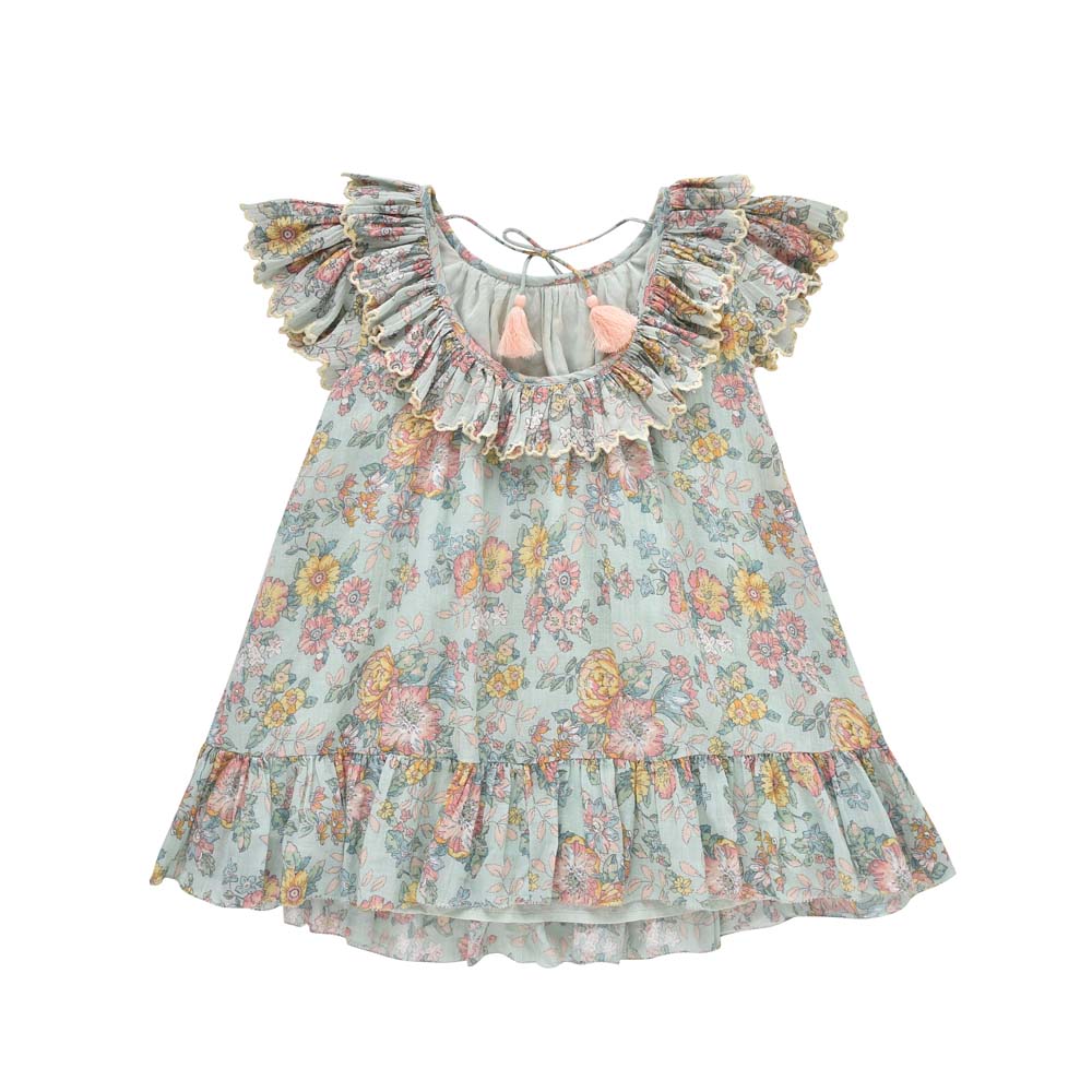 Natiya Dress - Water Jodhpur Flower