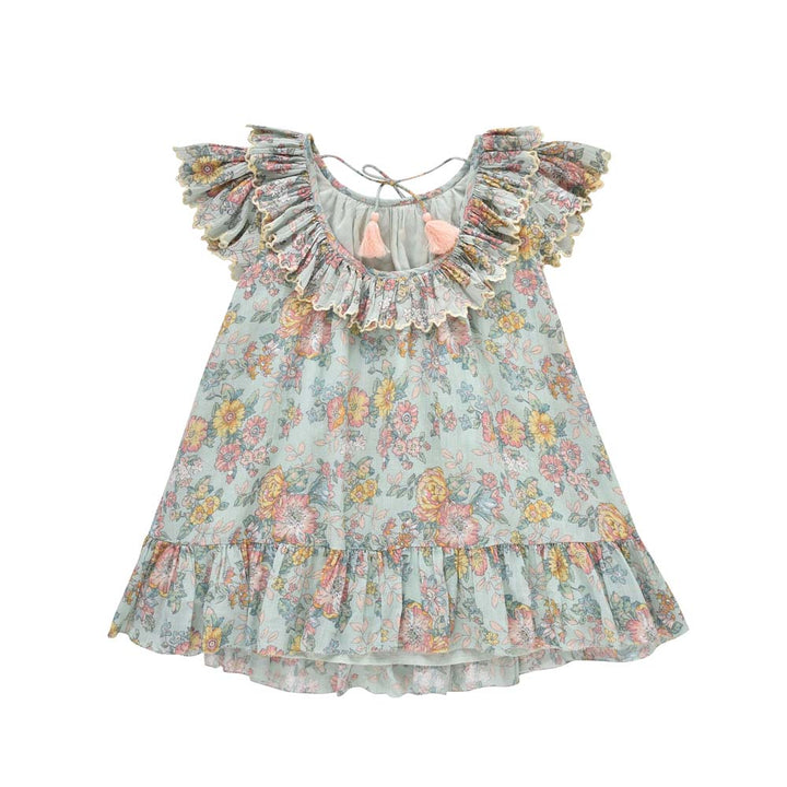 Natiya Dress - Water Jodhpur Flower