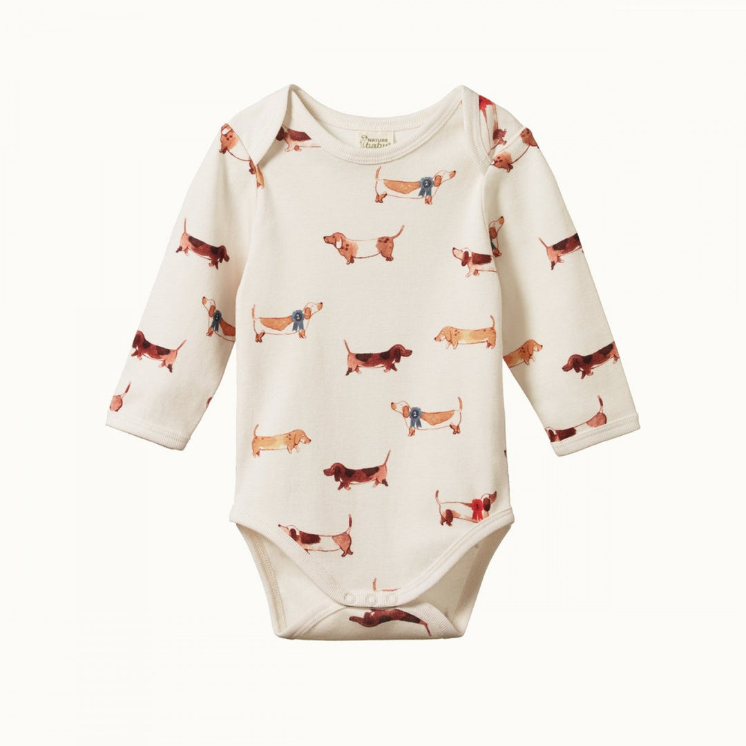 Long Sleeve Bodysuit - Pet Parade Print