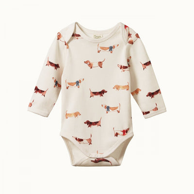 Long Sleeve Bodysuit - Pet Parade Print