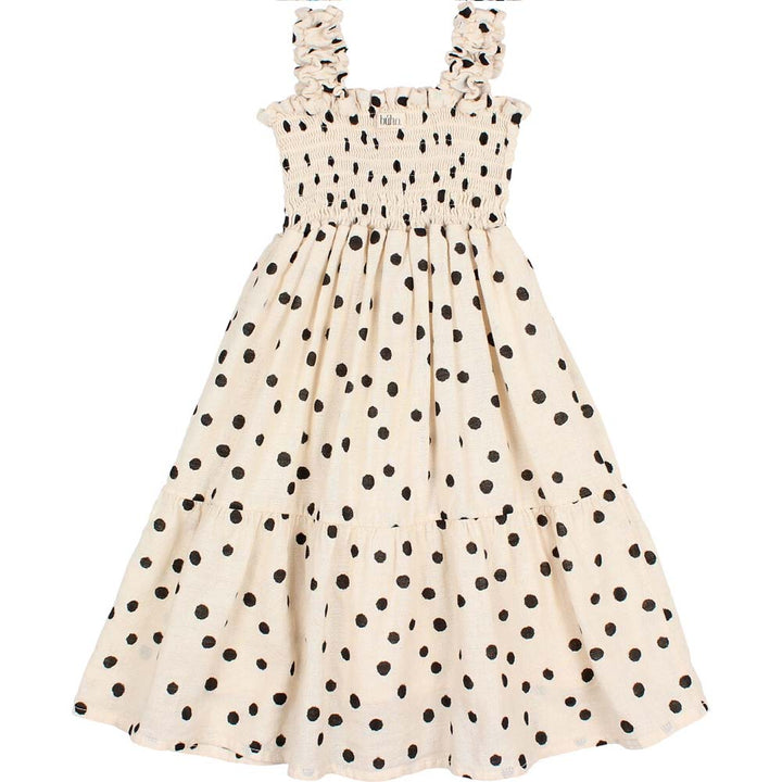 Dots Dress - Sand