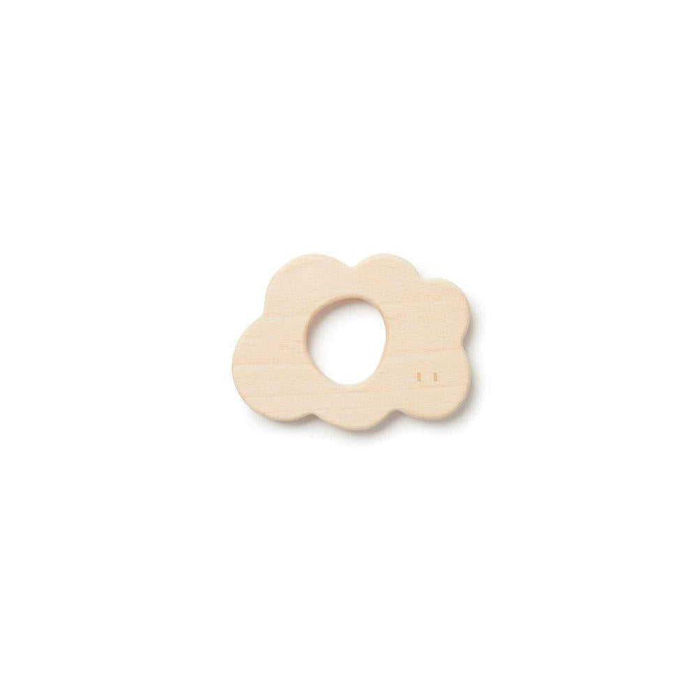 Organic Cotton Knitted Cream Teddy Bear Sensory Toy