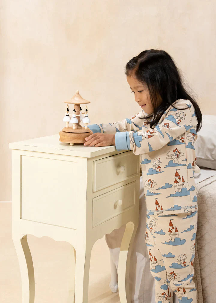 Wooden Music Box - Ballerinas