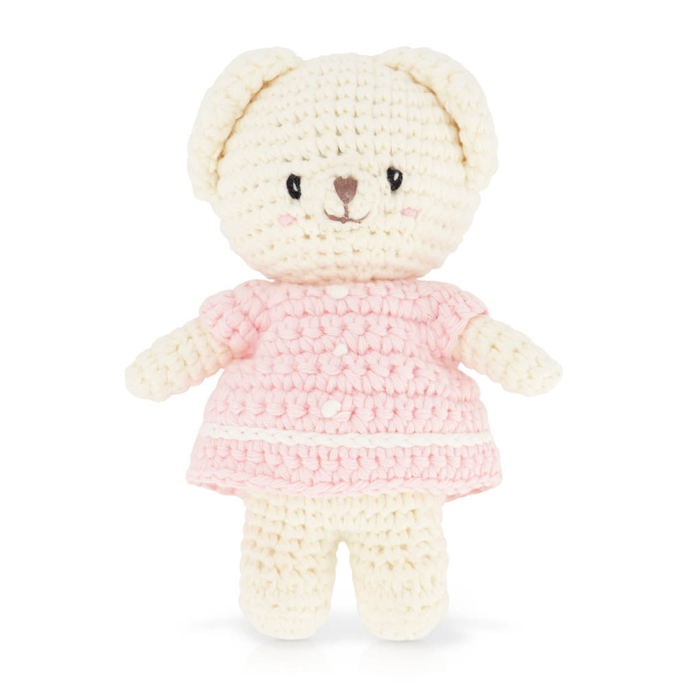 Mini Organic Bear - Ava Pink