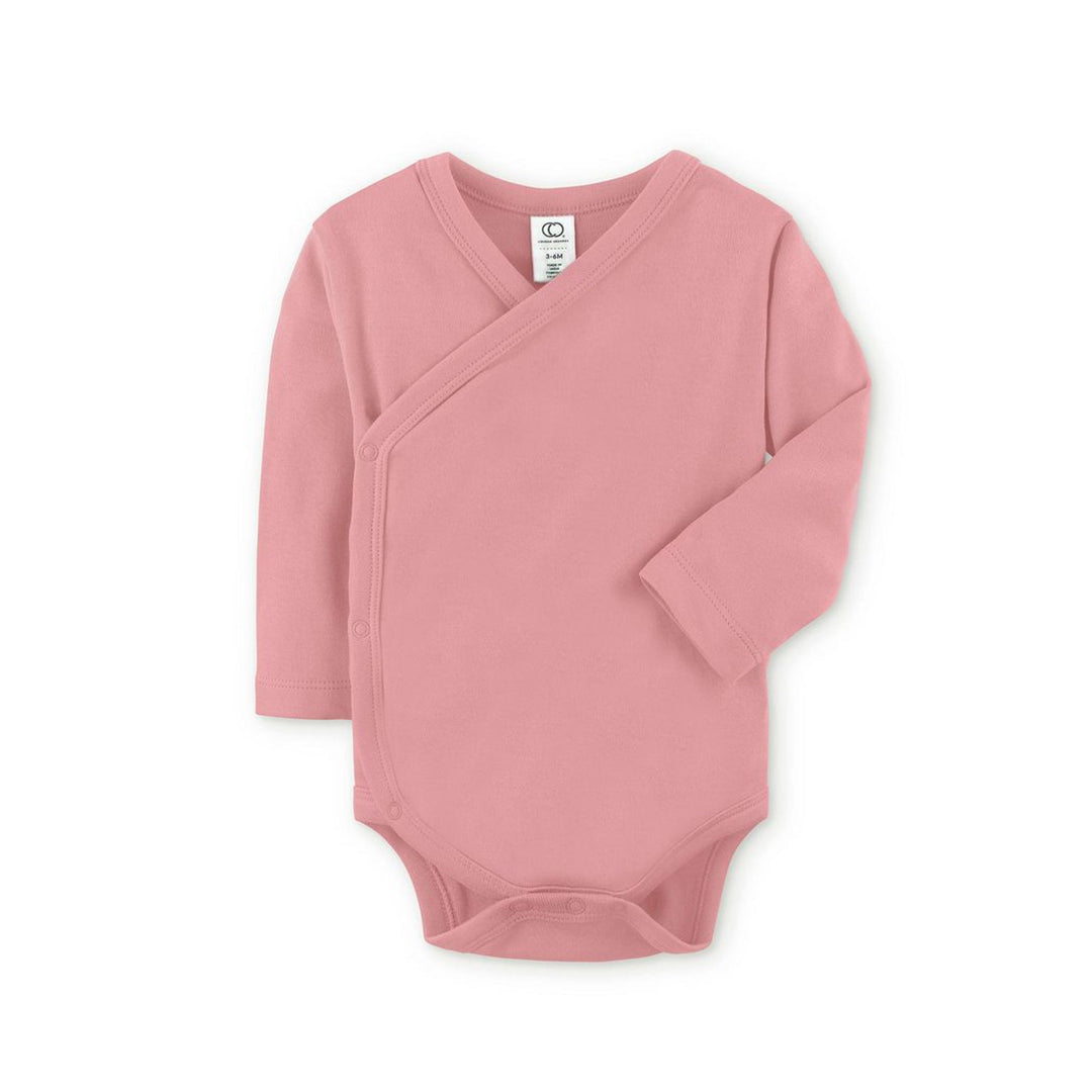 Classic Kimono Bodysuit - Long Sleeve - Rose