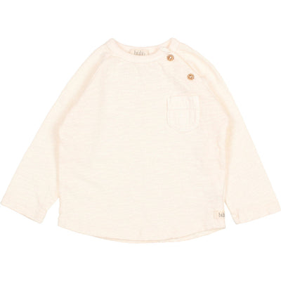 Baby Pocket T-Shirt - Talc