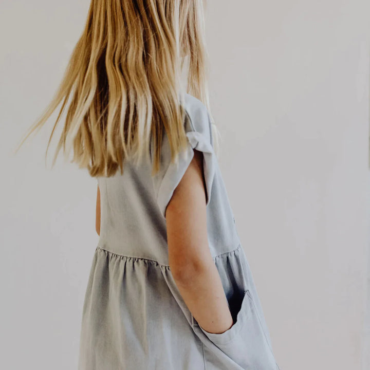 Organic Dress -  Denim