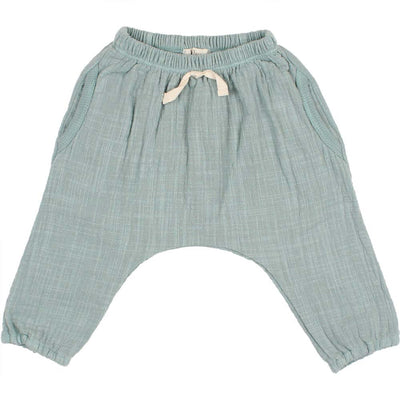 Double Gauze Jogger Pants with Pockets - Cactus
