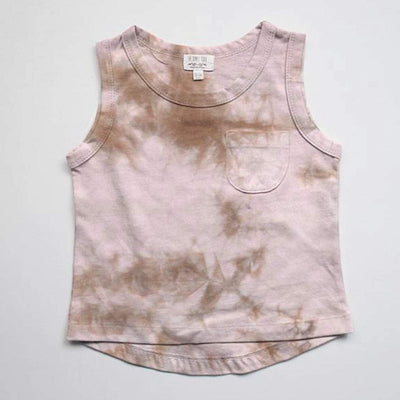 The Tie-Dye Mountain Tank - Blush