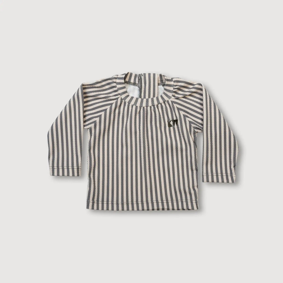 Rash Tee - Deep Blue Stripe