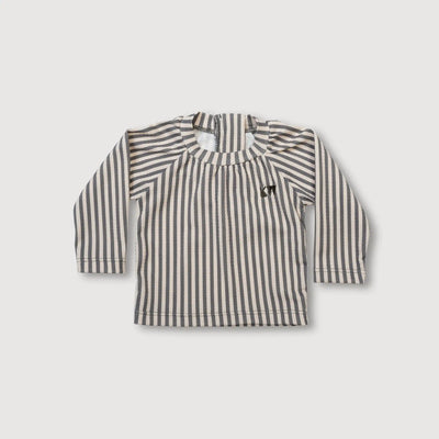 Rash Tee - Deep Blue Stripe
