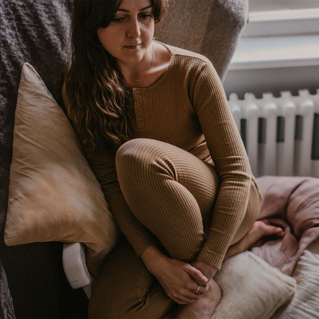 The Women's Ribbed Top - Indigo